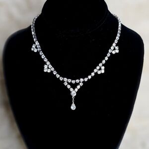 Vintage 1920's Era Rhinestone Necklace